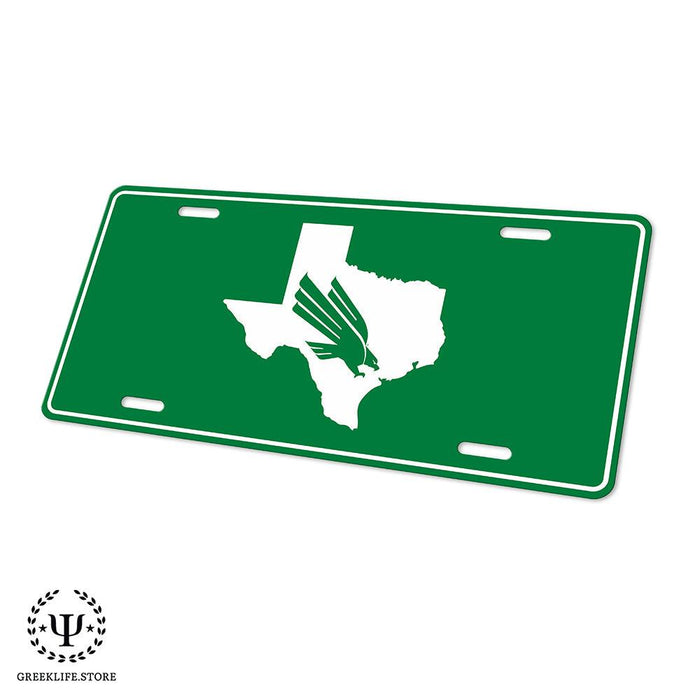 University of North Texas Decorative License Plate