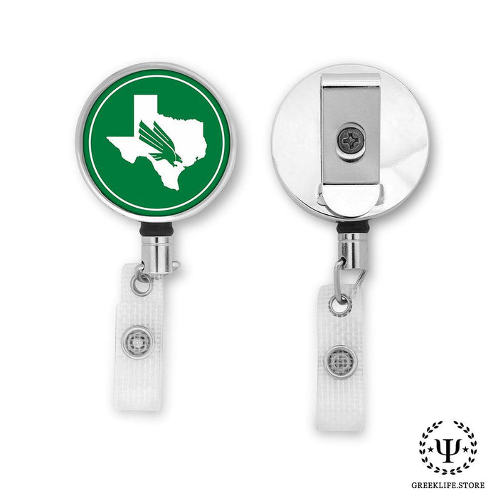 University of North Texas Badge Reel Holder