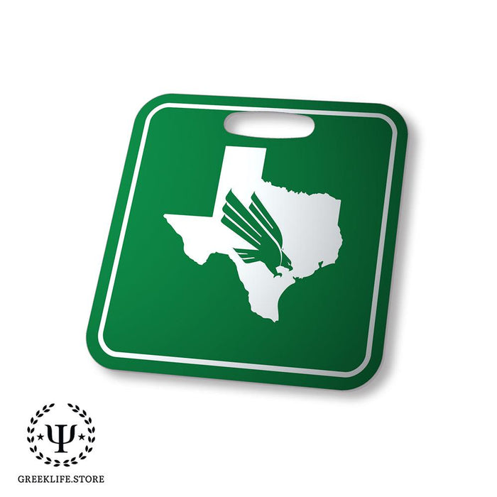 University of North Texas Luggage Bag Tag (square)