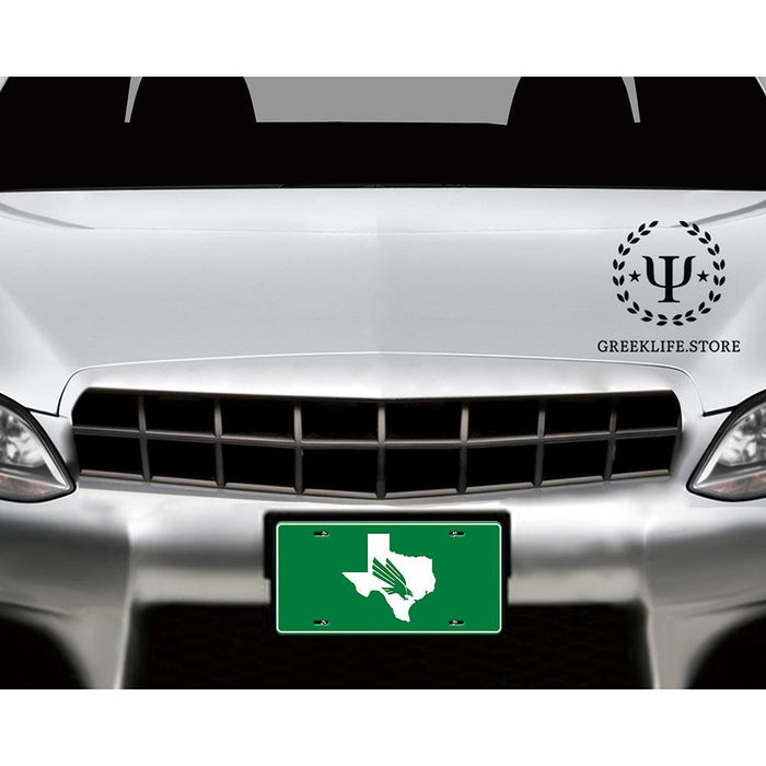 University of North Texas Decorative License Plate