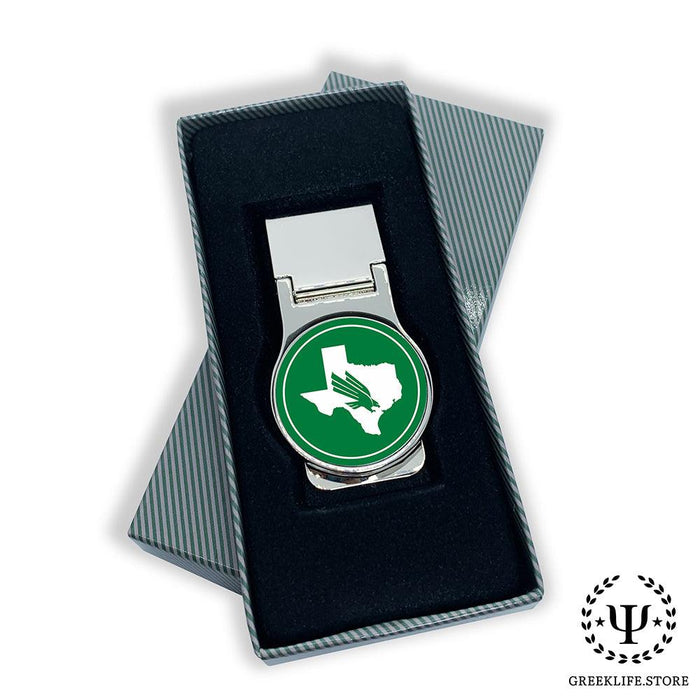 University of North Texas Money Clip