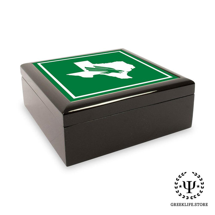 University of North Texas Keepsake Box Wooden