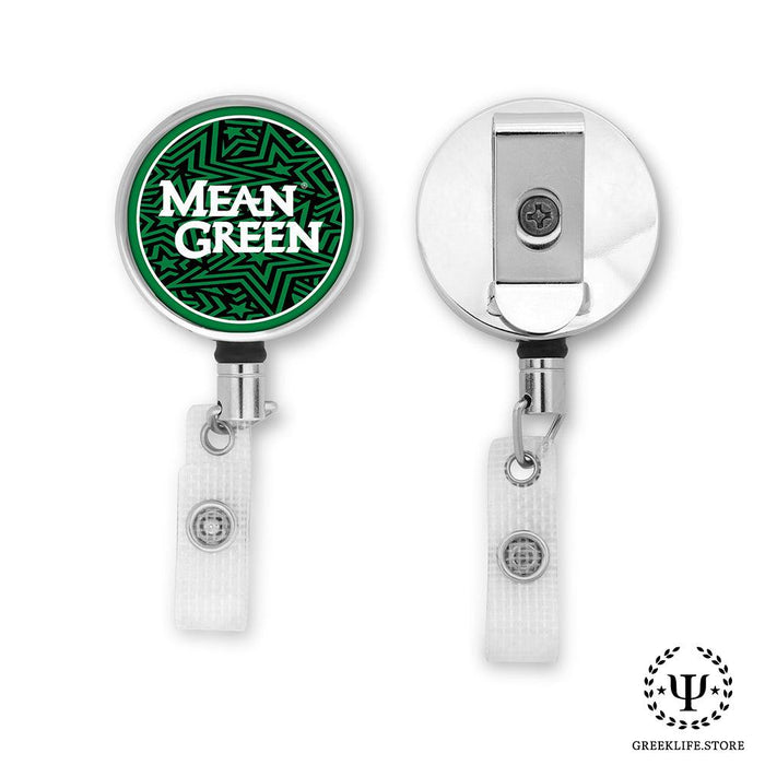 University of North Texas Badge Reel Holder