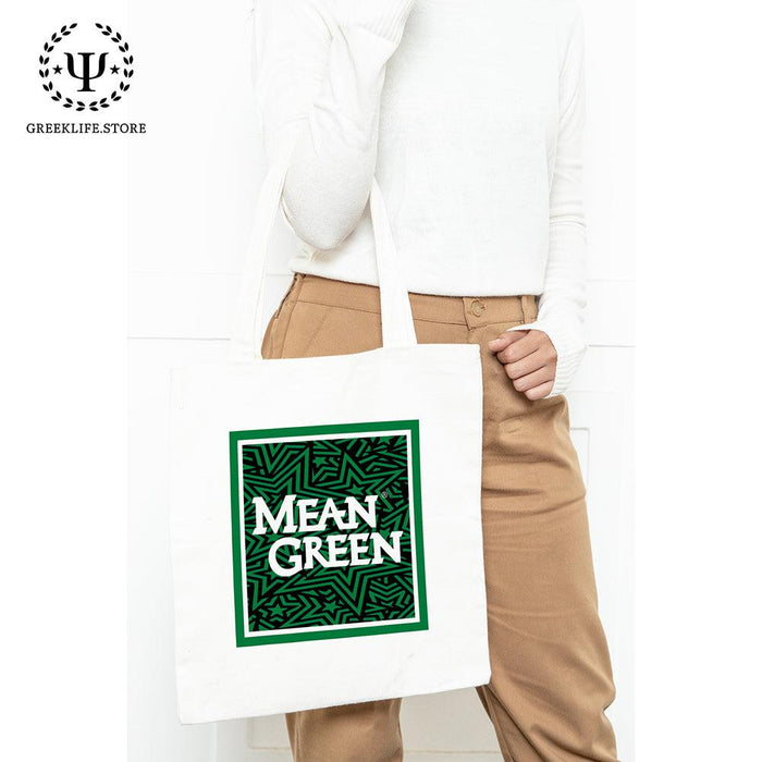 University of North Texas Canvas Tote Bag