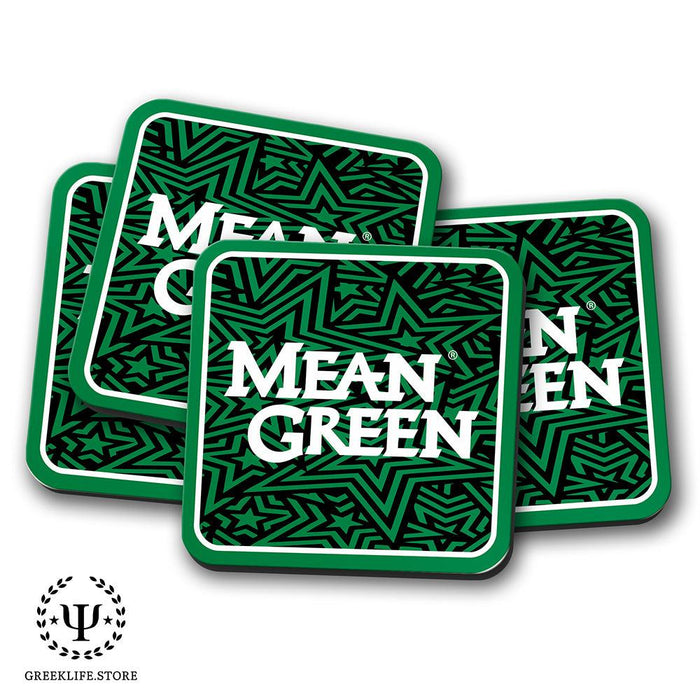 University of North Texas Beverage Coasters Square (Set of 4)