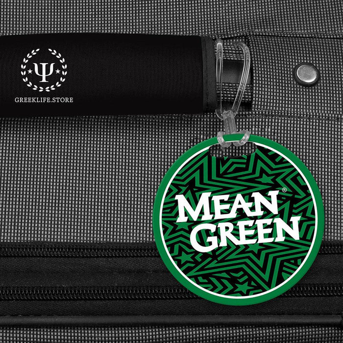 University of North Texas Luggage Bag Tag (round)