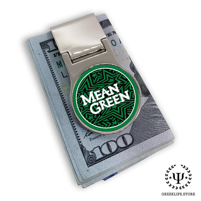 University of North Texas Money Clip