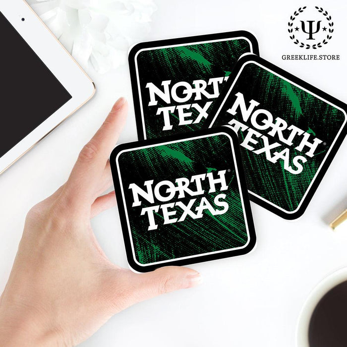 University of North Texas Beverage Coasters Square (Set of 4)