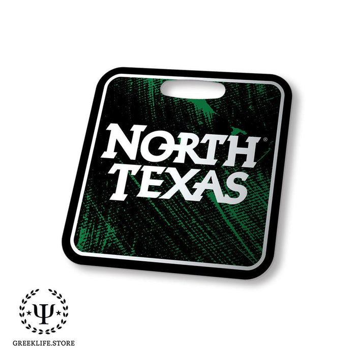 University of North Texas Luggage Bag Tag (square)