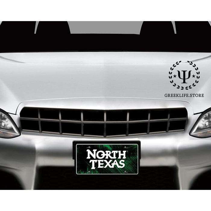 University of North Texas Decorative License Plate