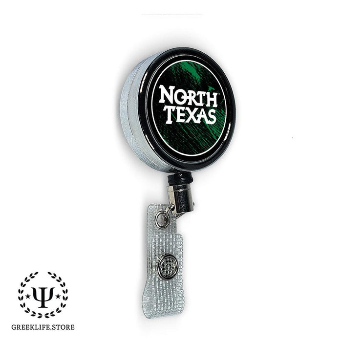 University of North Texas Badge Reel Holder