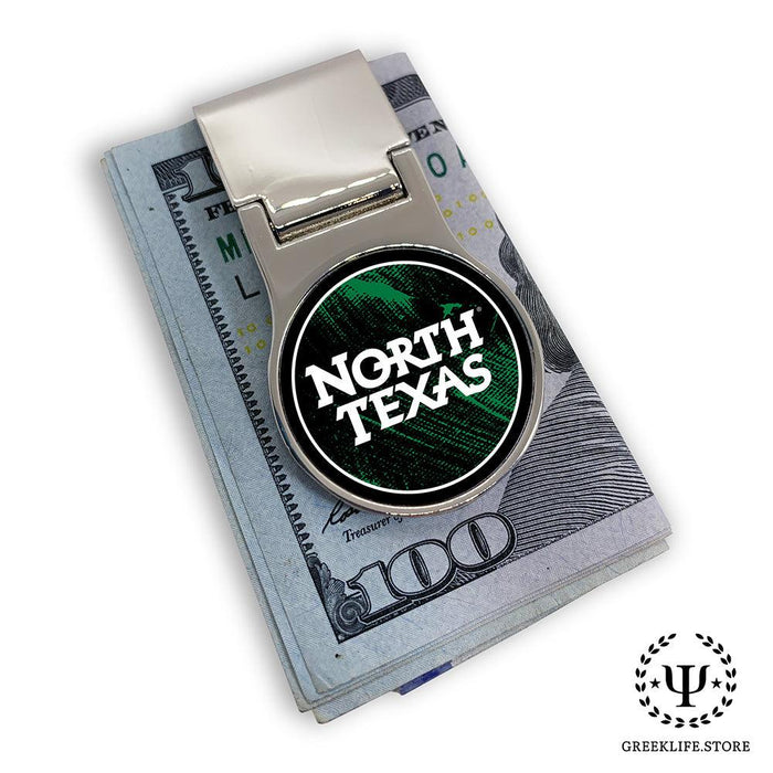 University of North Texas Money Clip