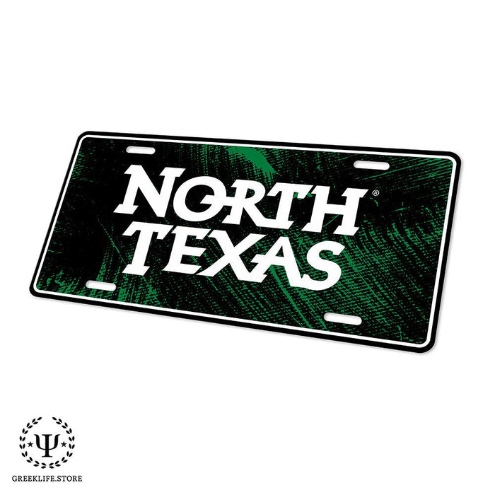 University of North Texas Decorative License Plate