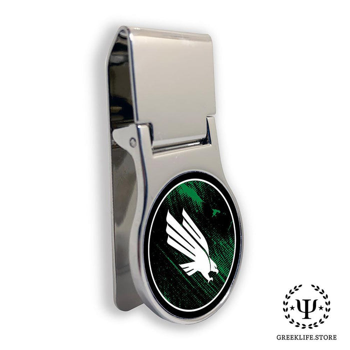 University of North Texas Money Clip