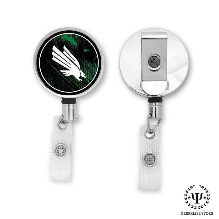 University of North Texas Badge Reel Holder