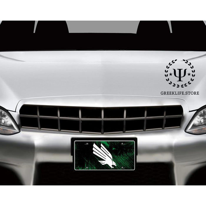 University of North Texas Decorative License Plate