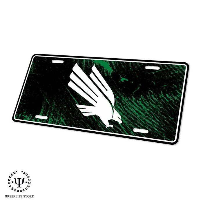 University of North Texas Decorative License Plate