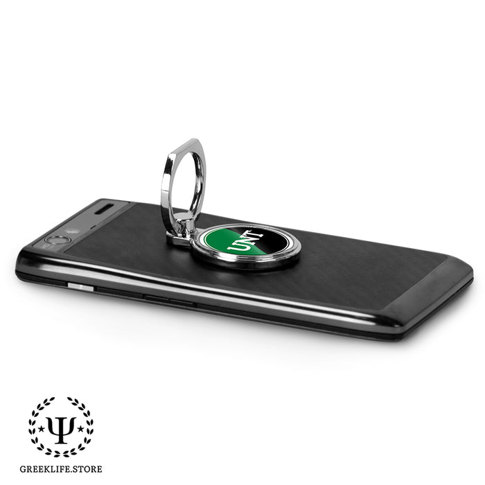 University of North Texas Ring Stand Phone Holder (round)