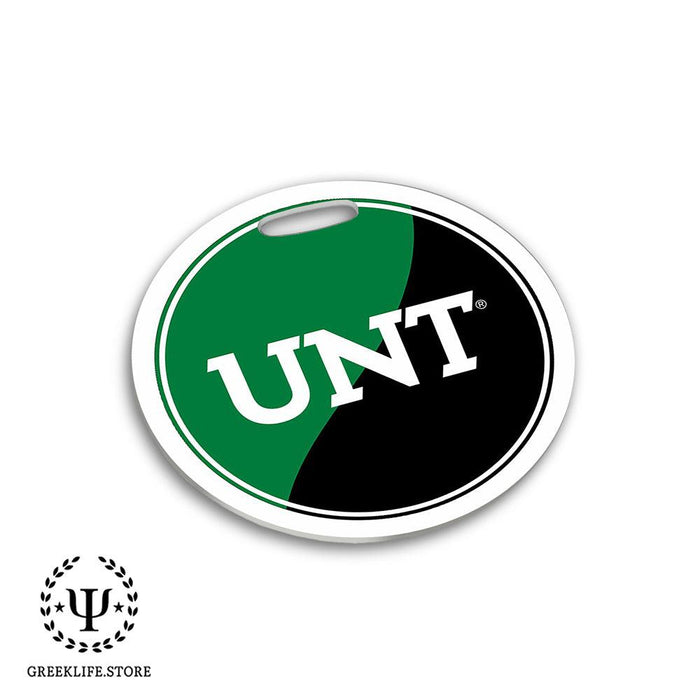 University of North Texas Luggage Bag Tag (round)