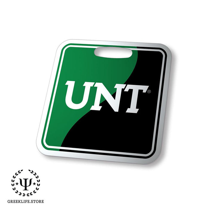 University of North Texas Luggage Bag Tag (square)