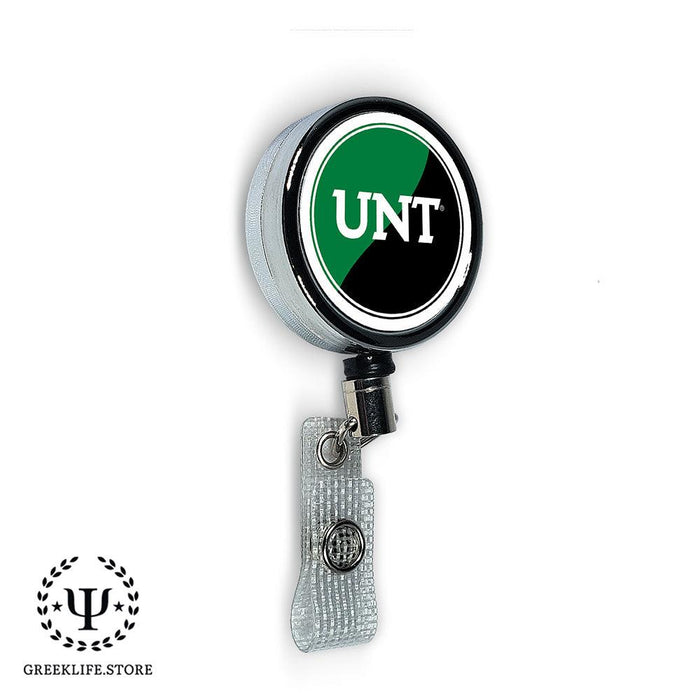 University of North Texas Badge Reel Holder