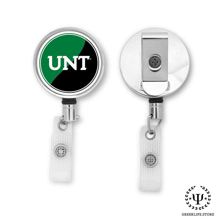 University of North Texas Badge Reel Holder