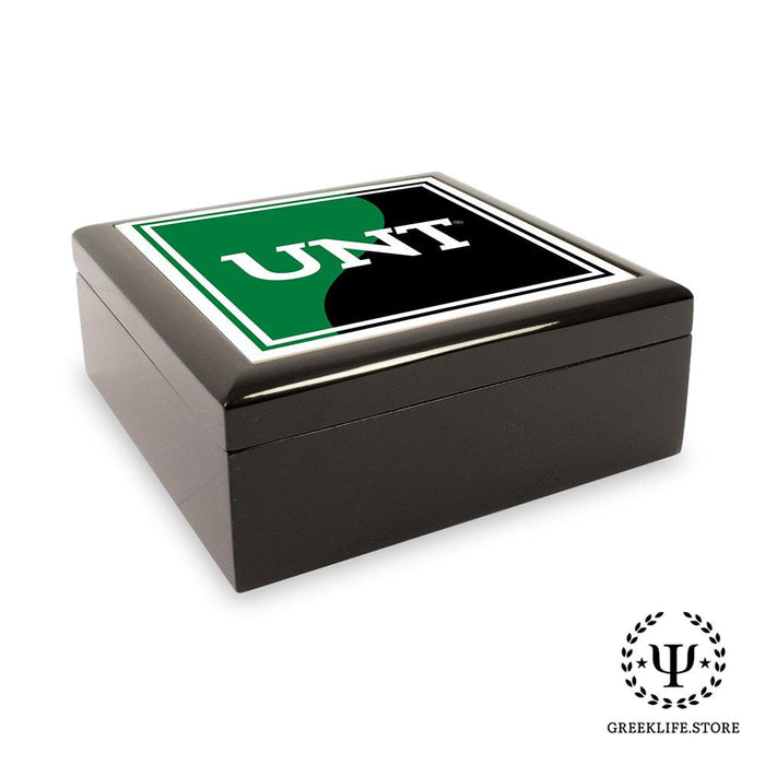 University of North Texas Keepsake Box Wooden