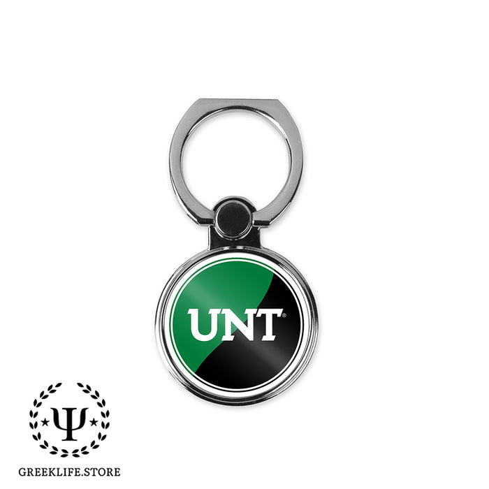 University of North Texas Ring Stand Phone Holder (round)