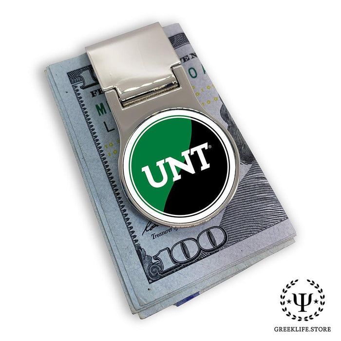 University of North Texas Money Clip