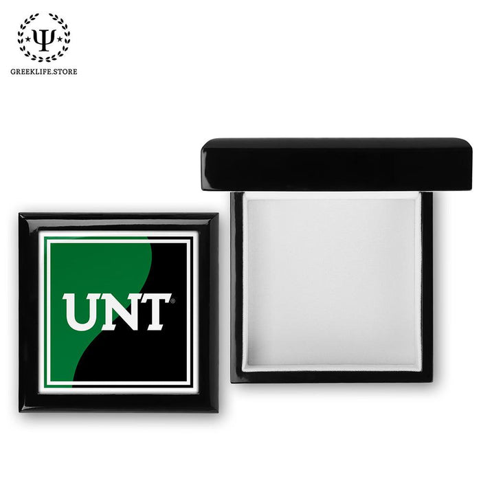 University of North Texas Keepsake Box Wooden