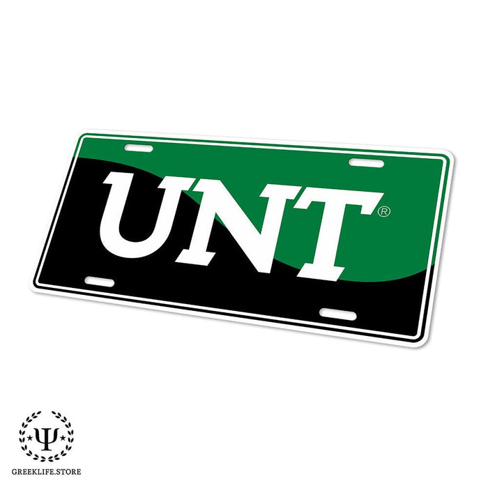 University of North Texas Decorative License Plate