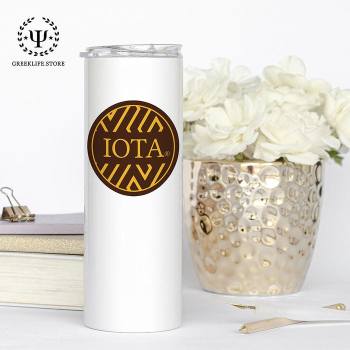 Iota Phi Theta Stainless Steel Skinny Tumbler 20 OZ