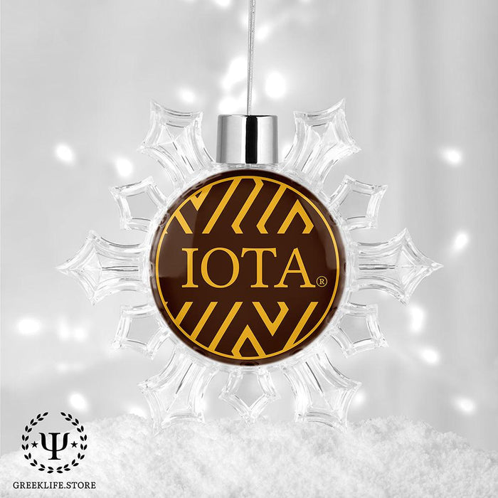 Iota Phi Theta Christmas Ornament - Snowflake