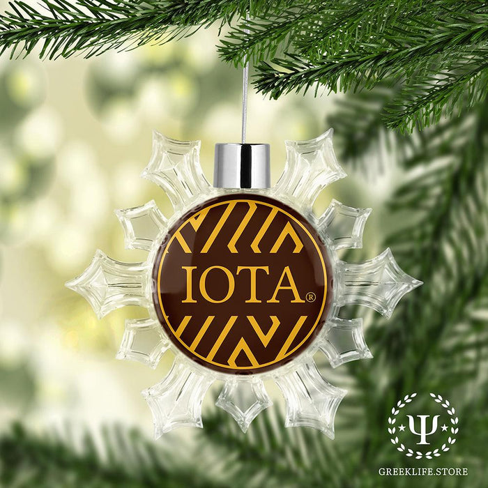 Iota Phi Theta Christmas Ornament - Snowflake