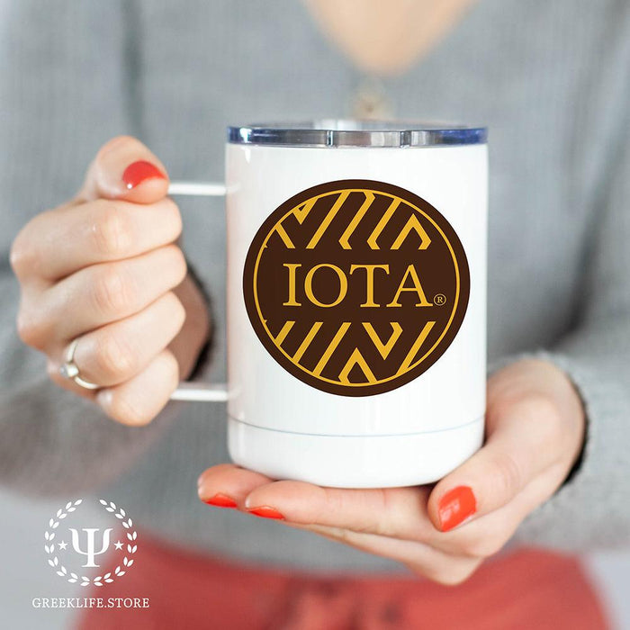 Iota Phi Theta Stainless Steel Travel Mug 13 OZ