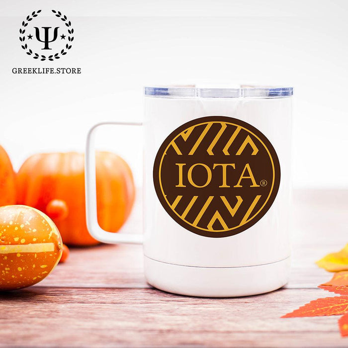 Iota Phi Theta Stainless Steel Travel Mug 13 OZ