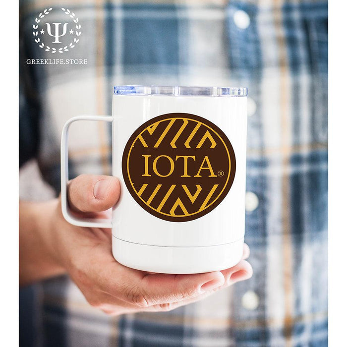 Iota Phi Theta Stainless Steel Travel Mug 13 OZ