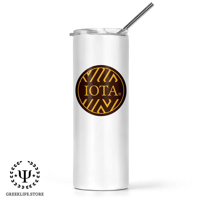 Iota Phi Theta Stainless Steel Skinny Tumbler 20 OZ