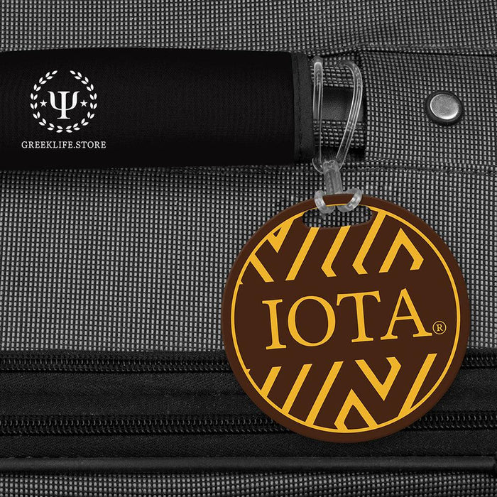 Iota Phi Theta Luggage Bag Tag (round)