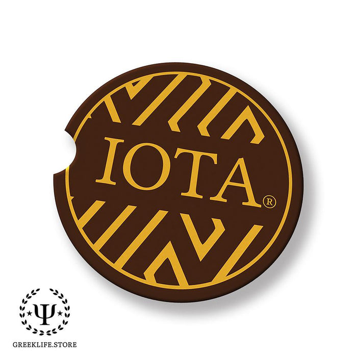 Iota Phi Theta Car Cup Holder Coaster (Set of 2)