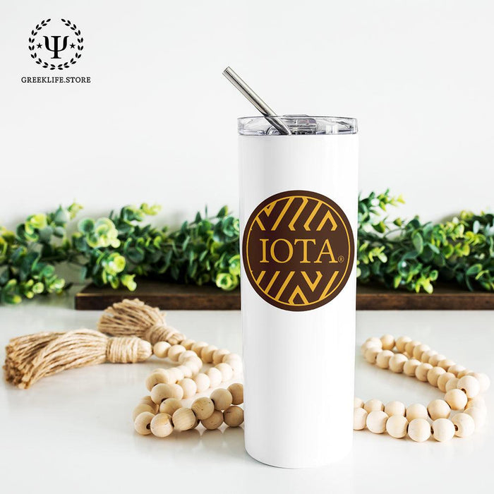 Iota Phi Theta Stainless Steel Skinny Tumbler 20 OZ