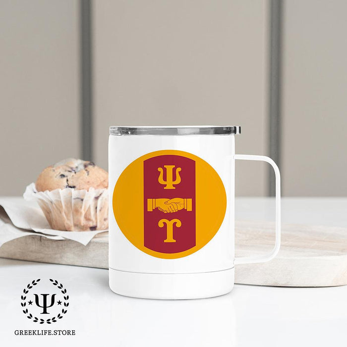 Psi Upsilon Stainless Steel Travel Mug 13 OZ