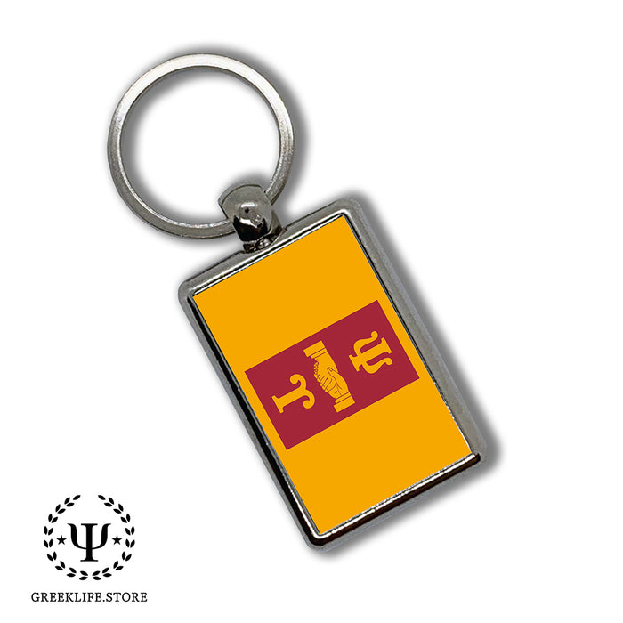 Psi Upsilon Keychain Rectangular