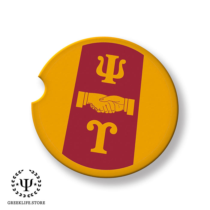 Psi Upsilon Car Cup Holder Coaster (Set of 2)