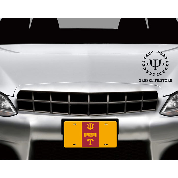 Psi Upsilon Decorative License Plate