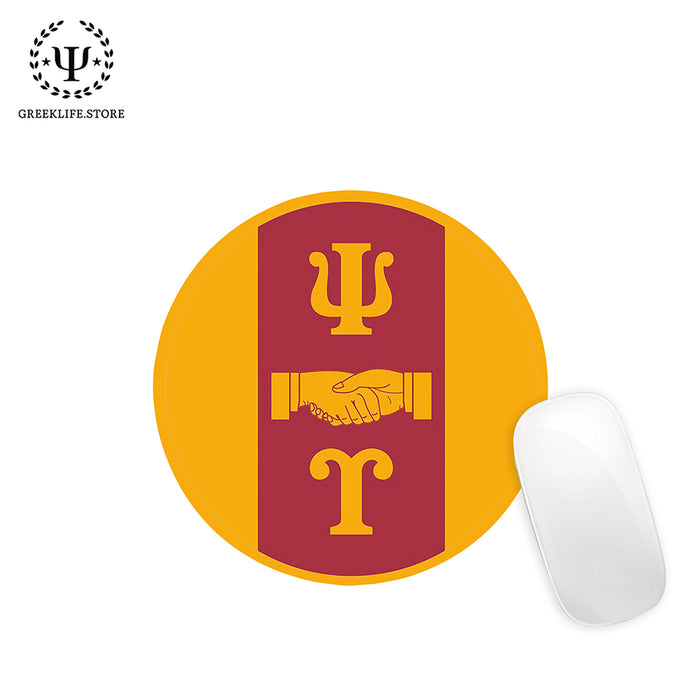 Psi Upsilon Mouse Pad Round