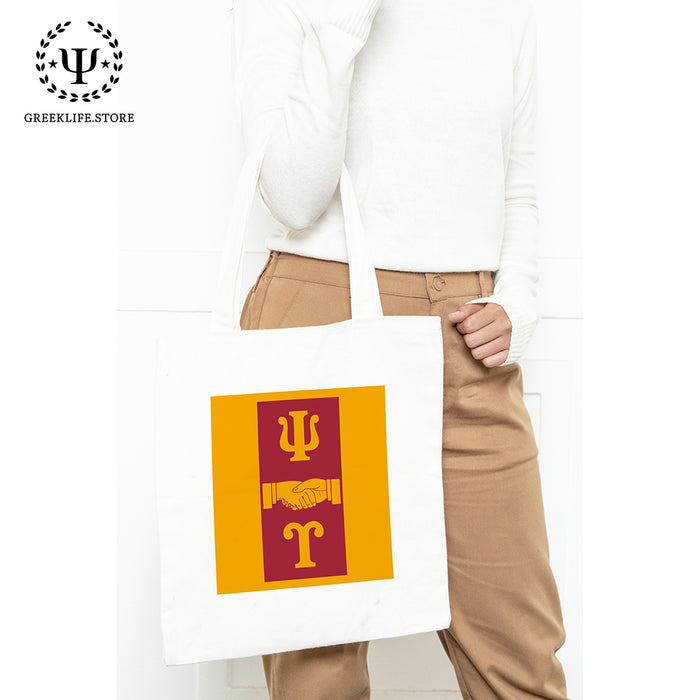 Psi Upsilon Canvas Tote Bag