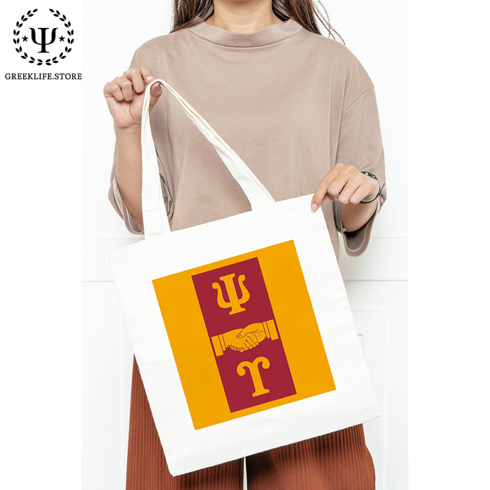 Psi Upsilon Canvas Tote Bag