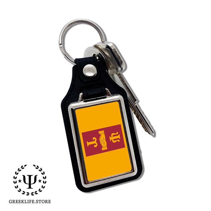 Psi Upsilon Keychain Rectangular