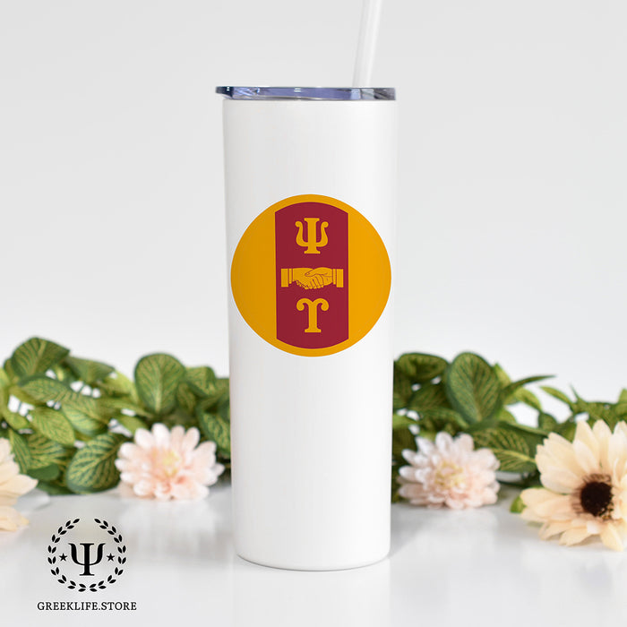 Psi Upsilon Stainless Steel Skinny Tumbler 20 OZ